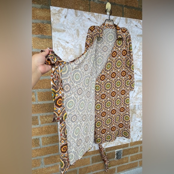 Camicettasnob wrap multicolored dress size 42/8 - Picture 5 of 12